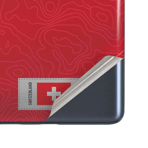 Switzerland Soccer Flag Galaxy S20 Fan Edition Skin